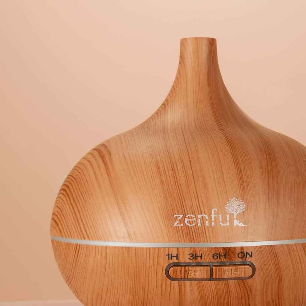 Dewdrop aroma diffuser light wood