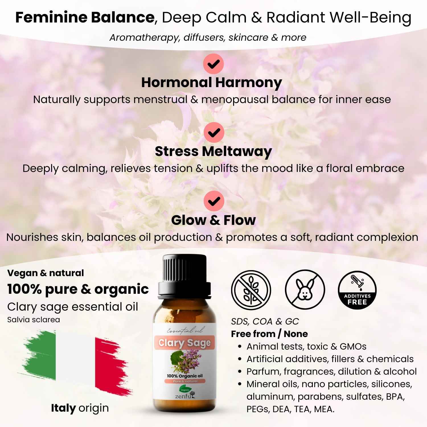 Clary sage oil organic