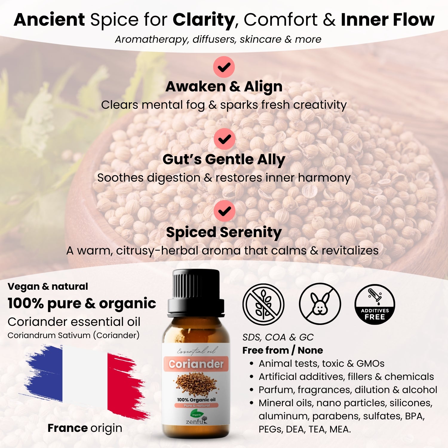 Coriander oil organic