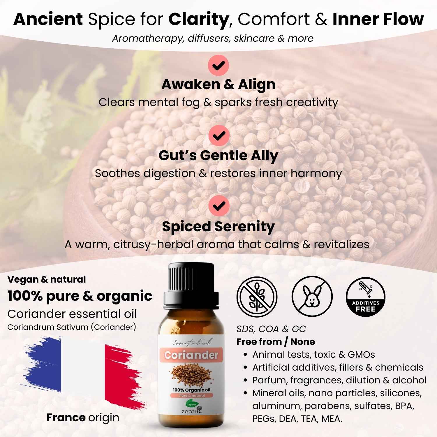 Coriander oil organic