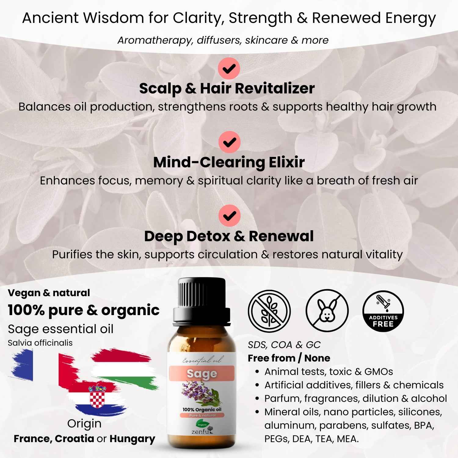 Sage oil organic