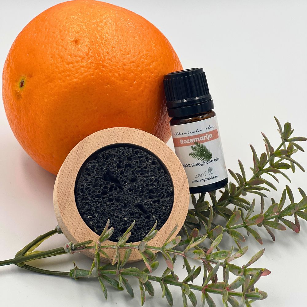Lavastone for essential oil fragrance
