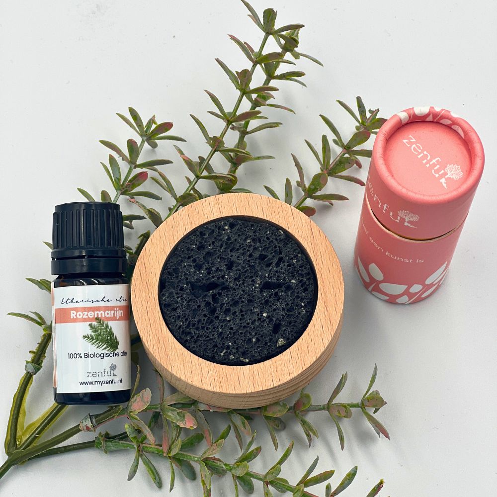 Lavastone for aromatherapy