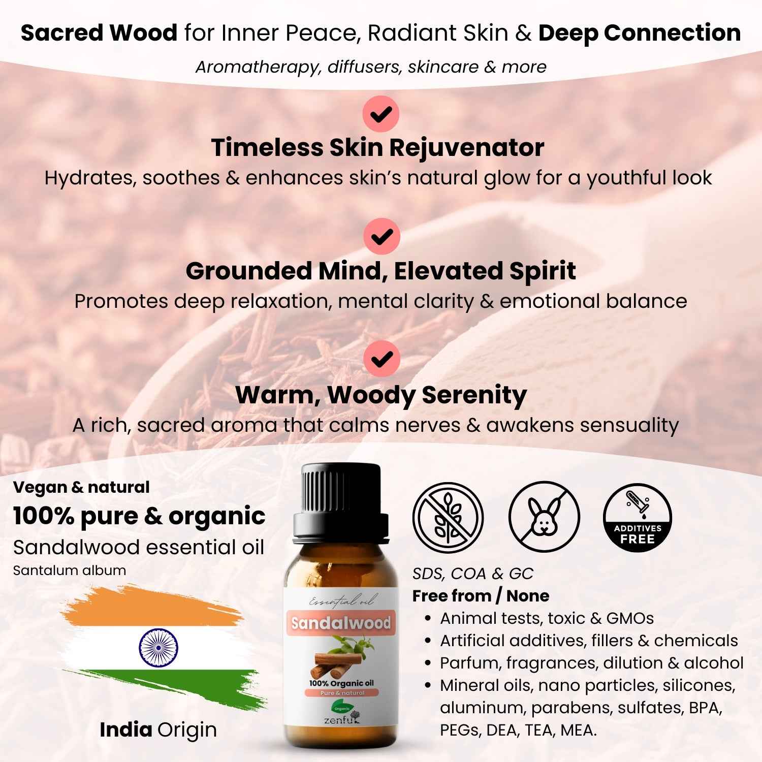 Sandalwood essential oil organic