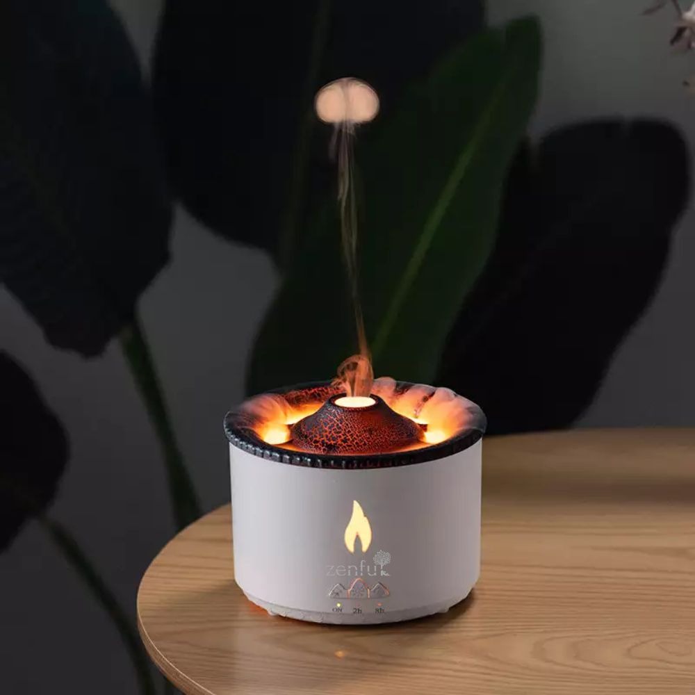 Vulcano small aromatherapy diffuser white