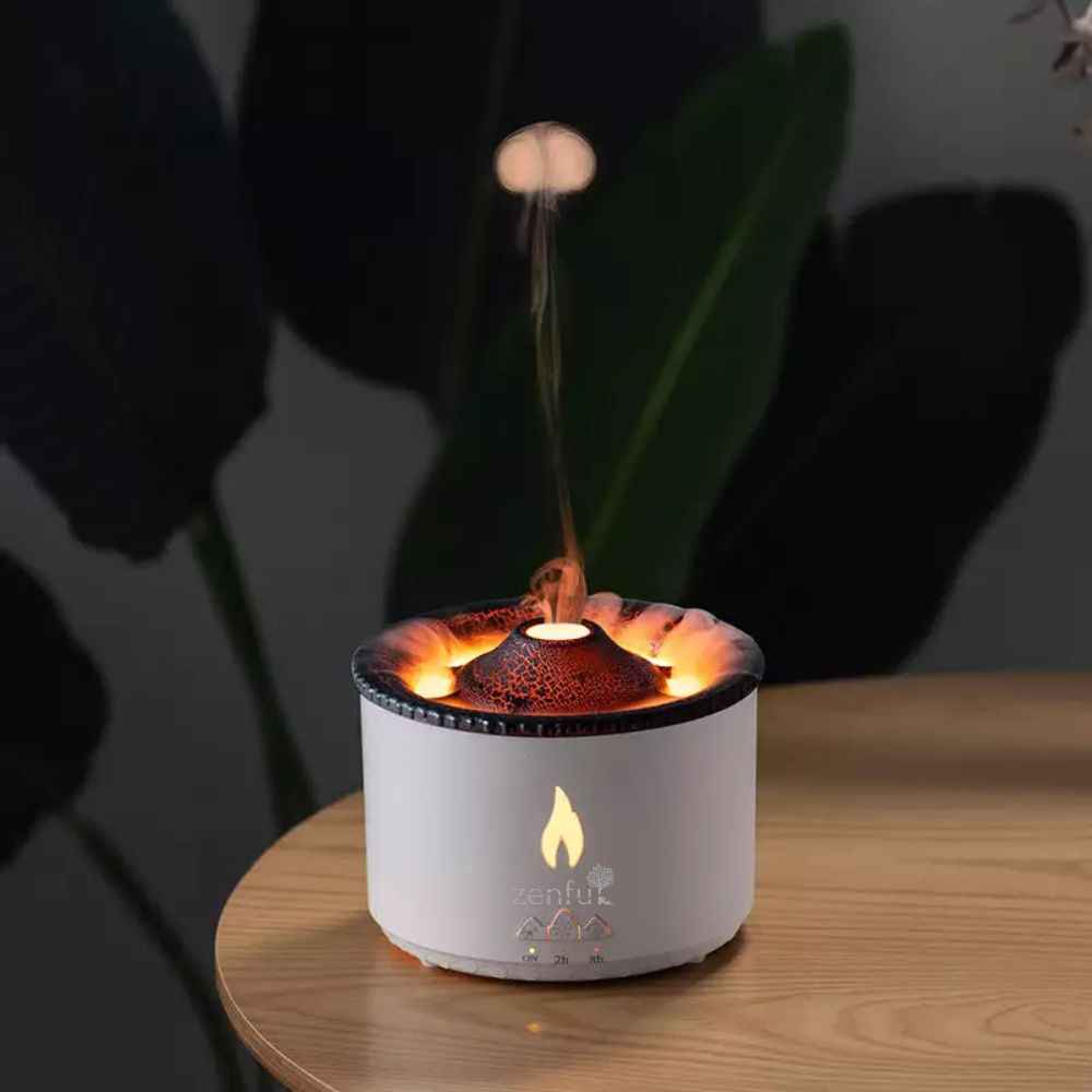 Vulcano small aromatherapy diffuser white