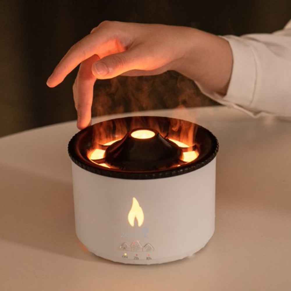 Vulcano small aromatherapy diffuser white