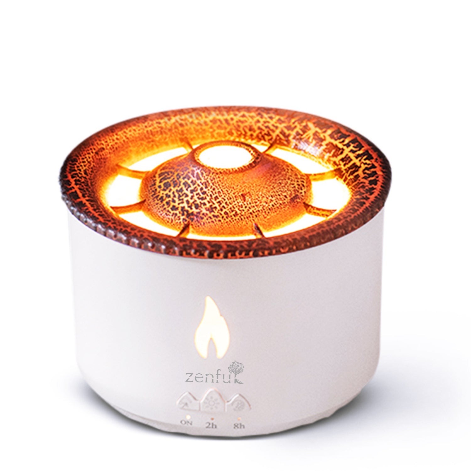 Vulcano small aromatherapy diffuser white