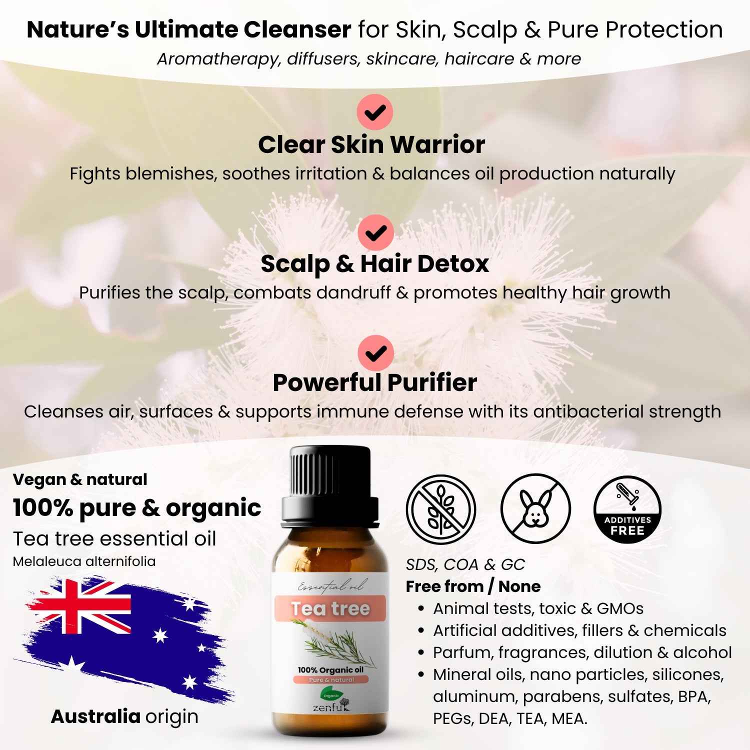 Tea tree oil organic