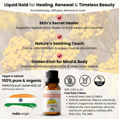 Helichrysum essential oil organic