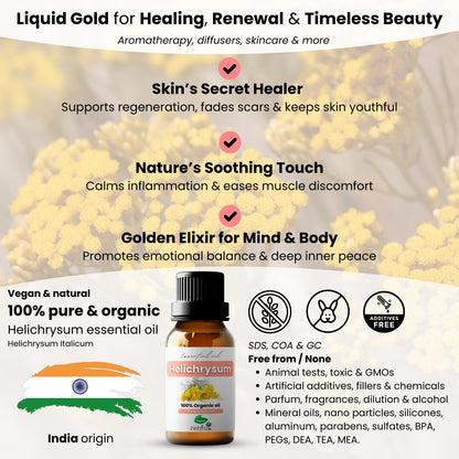 Helichrysum etherische olie biologisch 