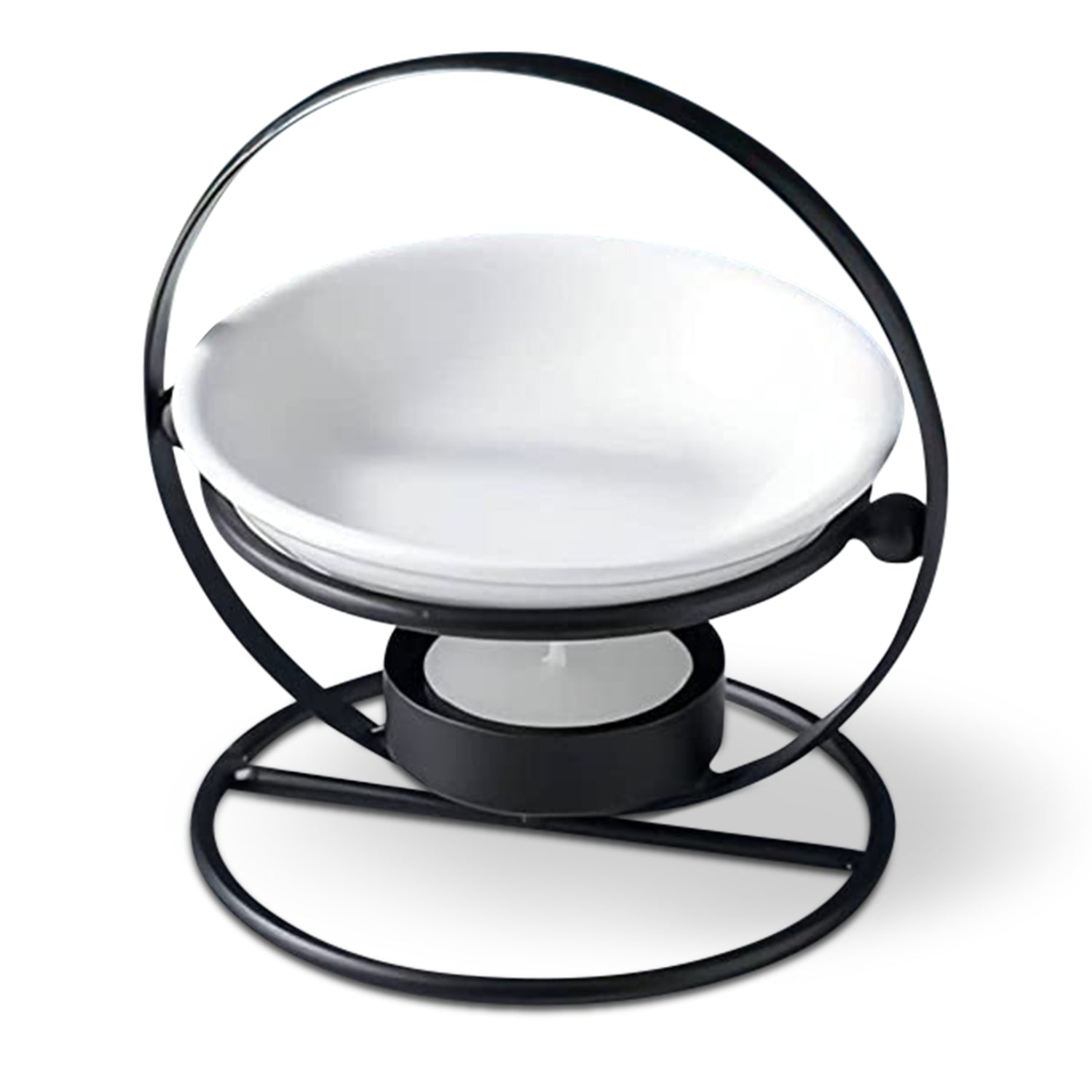 Black oil & wax melt burner | Halo