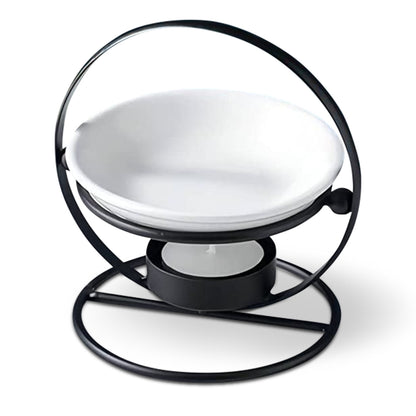 Black oil & wax melt burner | Halo