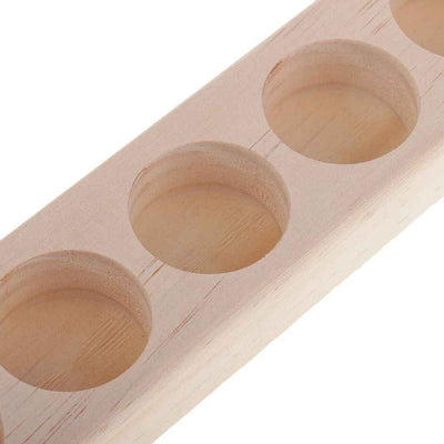 Fragrance oil holder wooden for 6 oils