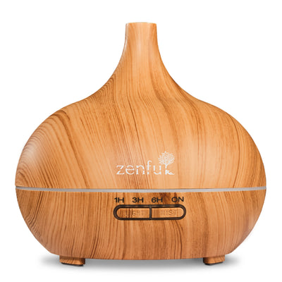 Dauwdruppel aroma diffuser licht hout