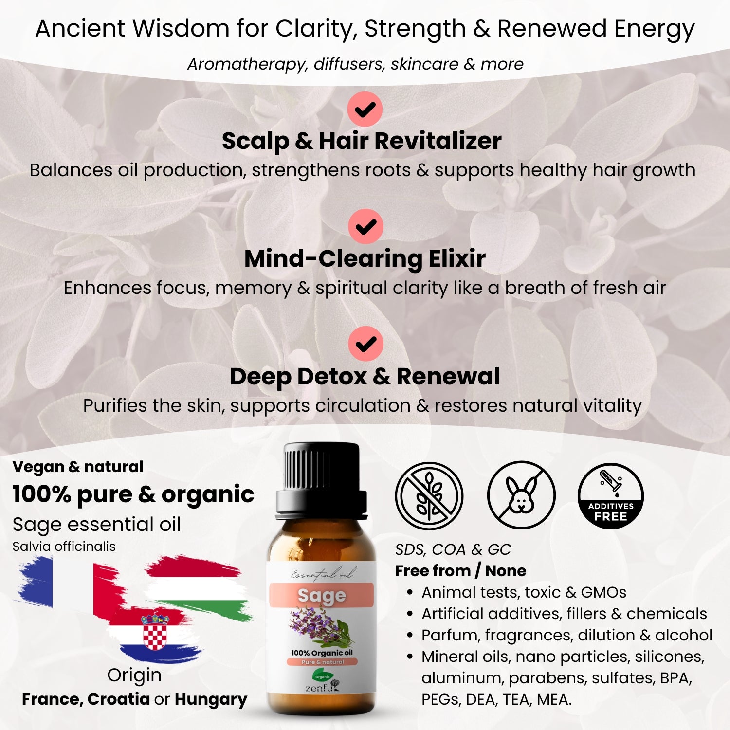 Sage oil organic