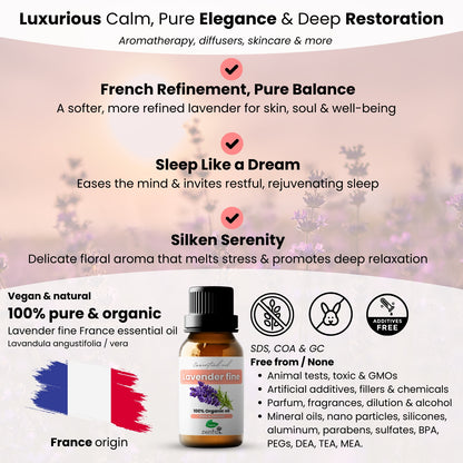 Lavendel fijne Franse etherische olie biologisch 