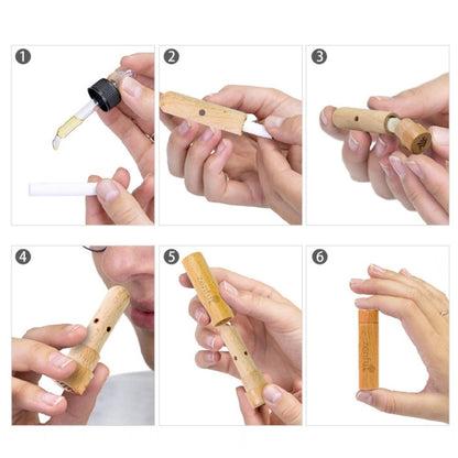 Aroma inhaler nasal inhaler bamboo