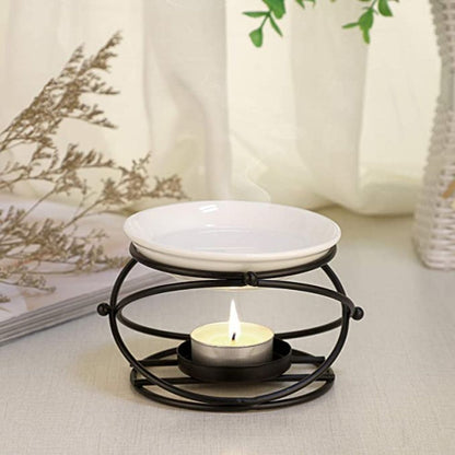 Essential oil burner | Atmosphere black iron