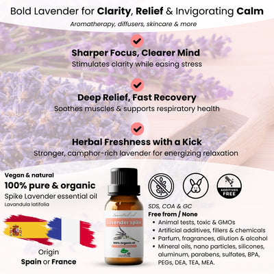 Spike lavender oil organic