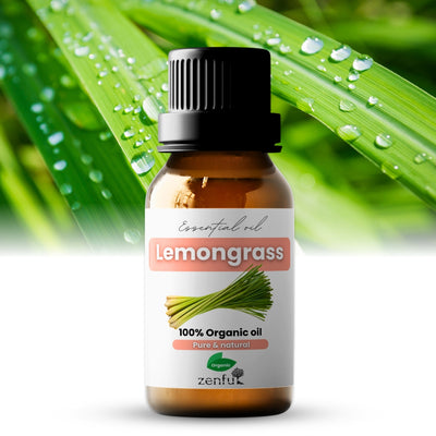 Biologische etherische olie van citroengras 