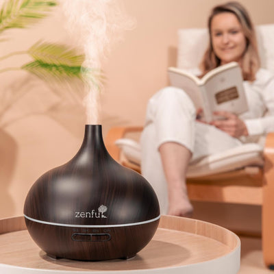 Dewdrop aroma diffuser dark brown