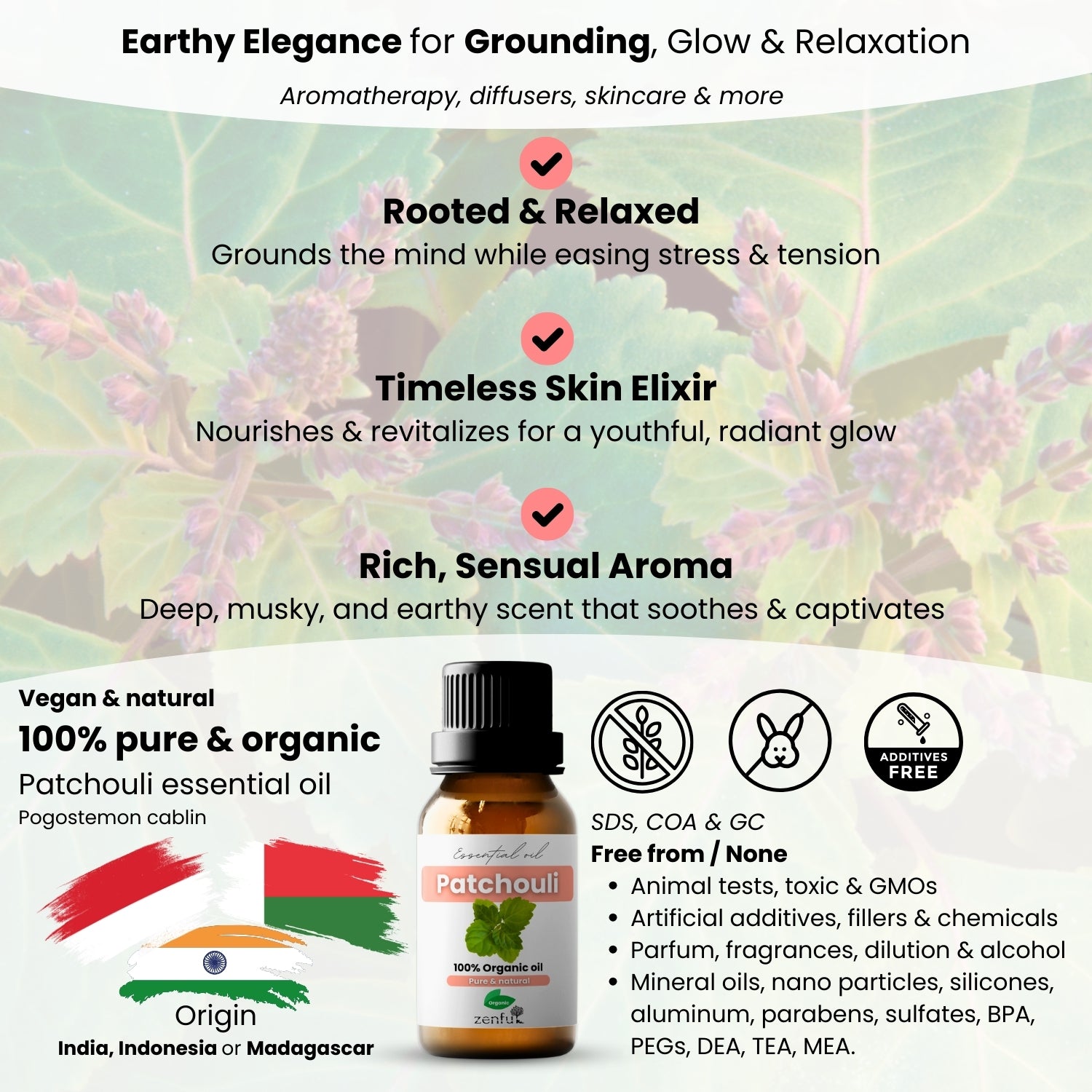 Patchouli oil organic