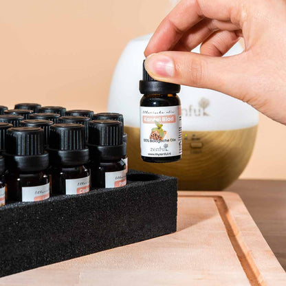 Oil holder for essential oil storage | 25 bottles
