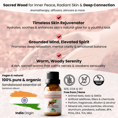 Sandalwood essential oil organic