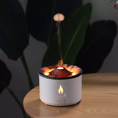 Vulcano kleine aromatherapie diffuser wit