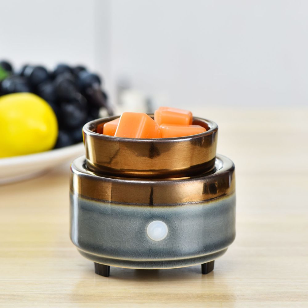 Electric oil & wax burner ceramic | Blue